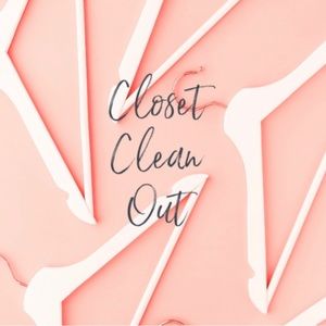 CLOSET CLEAN OUT!! Open to bundles, offers and inquiries!!
